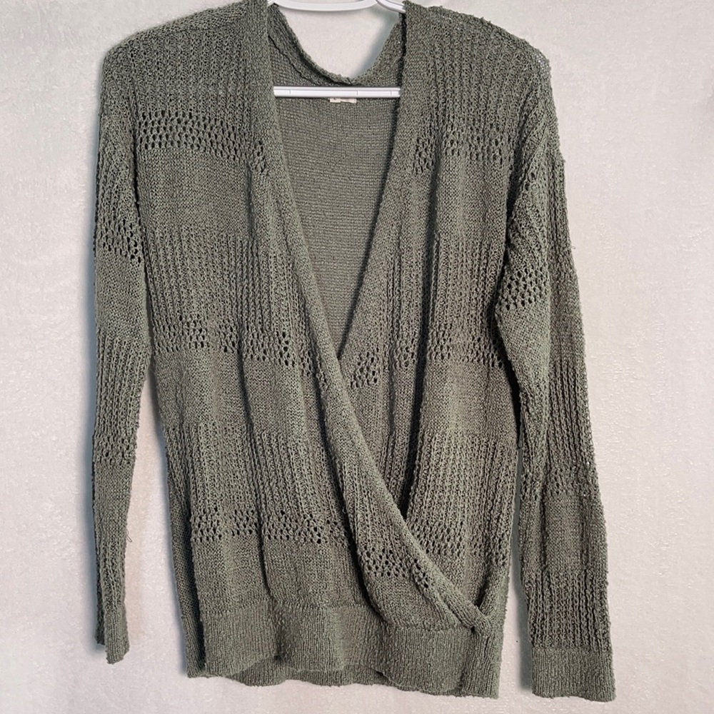 Maurices Wrap Front Pullover